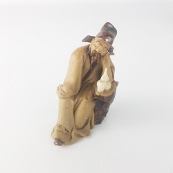 figurine japonaise. bonsaika pour penjing. personnage miniature.